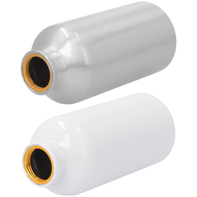 Bidones de aluminio con tapón dosificador para personalización