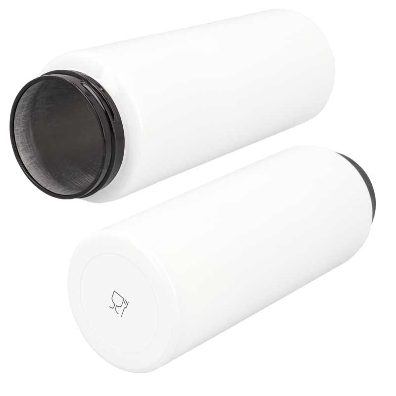 Bidon de  aluminio personalizable  con dosificador y asa de 800ml.